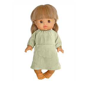 Minikane Paola Reina Baby Doll Dress JEANNE – Pistache