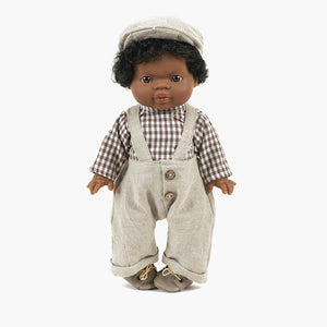Minikane Paola Reina Baby Doll Ensemble JULES - Natural Linen
