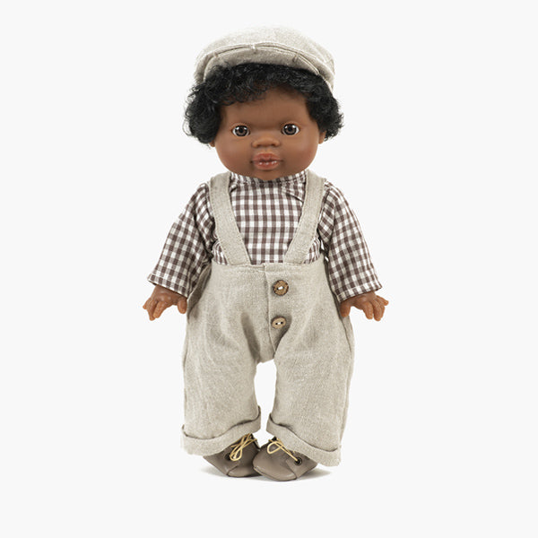 Minikane Paola Reina Baby Doll Ensemble JULES - Natural Linen