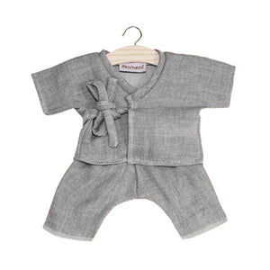 Minikane Paola Reina Baby Doll Kimono NIKO – Gris Chiné
