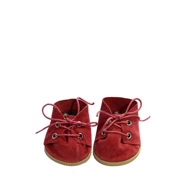 Minikane Paola Reina Baby Doll Lace-Up Shoes – Red
