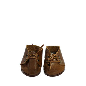 Minikane Paola Reina Baby Doll Lace-Up Shoes – Marron
