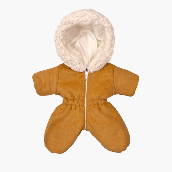 Minikane Paola Reina Baby Doll Snowsuit GIGI - Babycord Camel