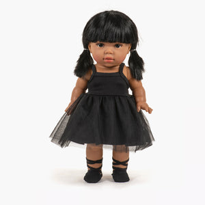 Minikane Paola Reina Baby Doll Ballet Shoes - Noir