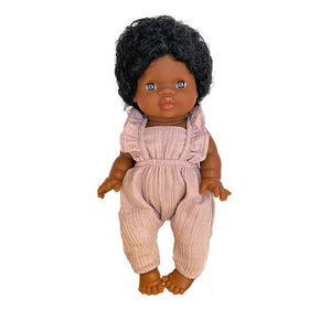 Minikane Paola Reina Baby Doll Jumpsuit MAYA - Rose Lurex