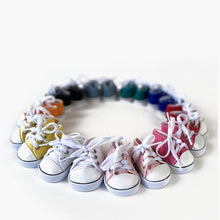 Minikane Paola Reina Baby Doll Sneakers KOMVERS - White with Sequins