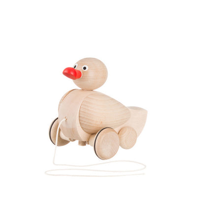 Miva Wooden Clacking Duck Pull Along Toy