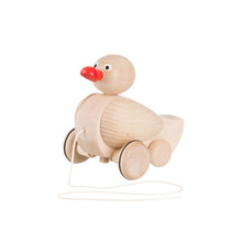 Miva Wooden Clacking Duck Pull Along Toy