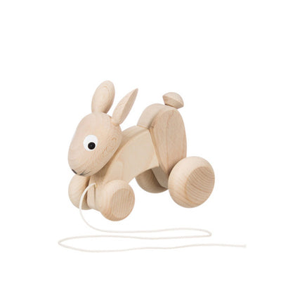 Miva Wooden Pull Along Toy - Rabbit