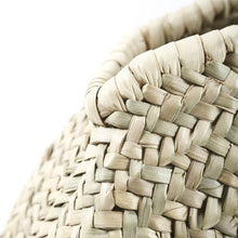 Handmade Palm Leaf Basket - Oval