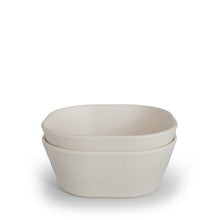 Mushie Square Dinnerware Bowl, Set of 2 - Ivory