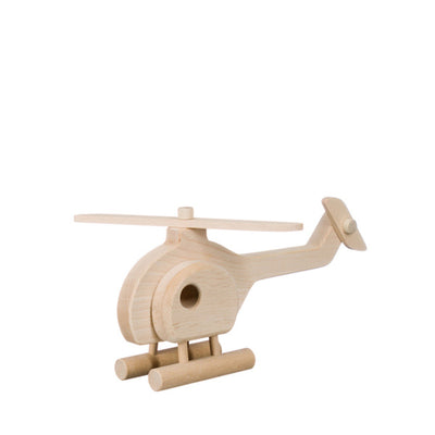 Bartu Wooden Helicopter - Natural