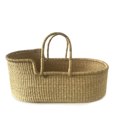 Natural Baby Moses Basket – Vegan