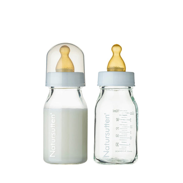 Natursutten Glass Baby Bottle 120ml (set of 2)