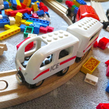 Neue Freunde NOPPI Compatible Train And Wooden Rails – DB ICE