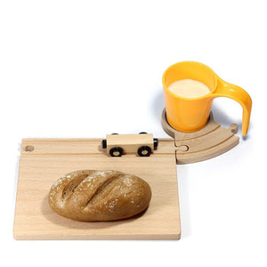 Neue Freunde Railroad Breakfast Set – Yellow