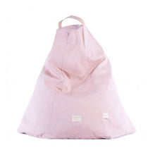 Nobodinoz Marrakech Beanbag - White Bubble / Misty Pink
