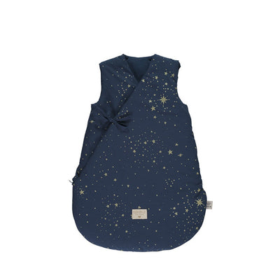 Nobodinoz Cloud Sleeping Bag - Gold Stella / Night Blue