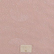 Nobodinoz Colorado Square Playmat – White Bubble / Misty Pink