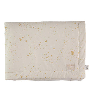 Nobodinoz Laponia Blanket – Gold Stella / Natural