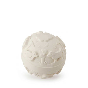 Oli and Carol Baby Ball – White