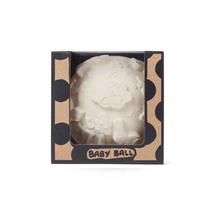 Oli and Carol Baby Ball – White