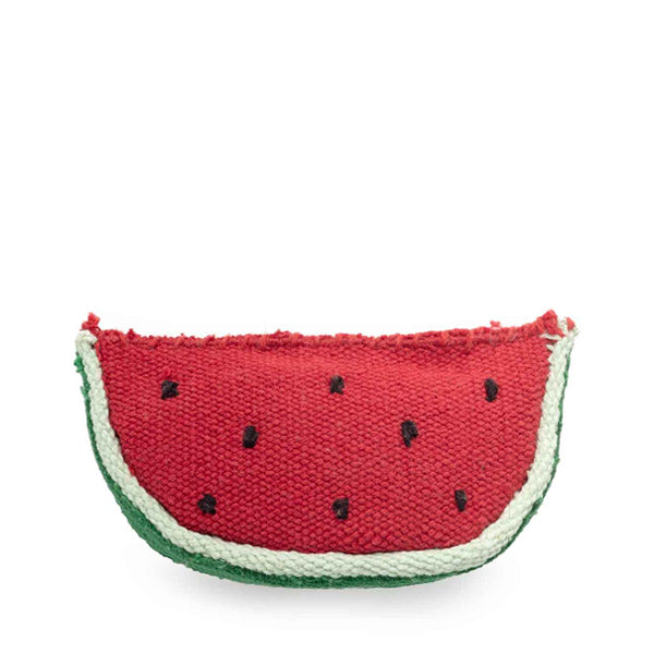 Handmade wool felt watermelon for pretend play- Felt and Yarn