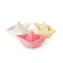 Oli and Carol Origami Boat – White