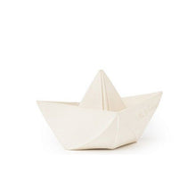 Oli and Carol Origami Boat – White