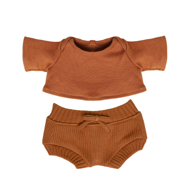 Olli Ella Dinkum Doll Snuggly Set - Toffee