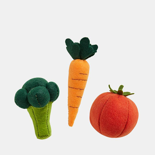 Olli Ella Felt Craft Set -Vegetable