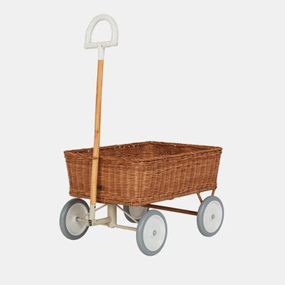 Olli Ella Rattan Wonder Wagon - Natural