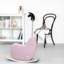 Ooh Noo Googy Rocking Horse - Pale Pink