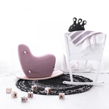 Ooh Noo Googy Rocking Horse - Pale Pink