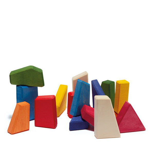 Ostheimer Building Blocks 16 pcs - Coloured