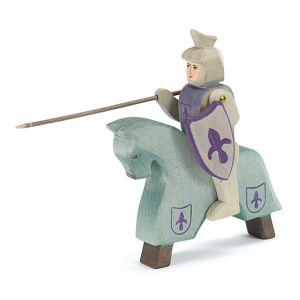 Ostheimer Knight Riding Blue with Horse Blue