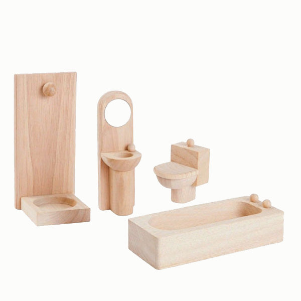 Plan Toys Doll House Bathroom – Classic