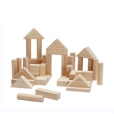 Plan Toys Natural Blocks - 40 Pieces