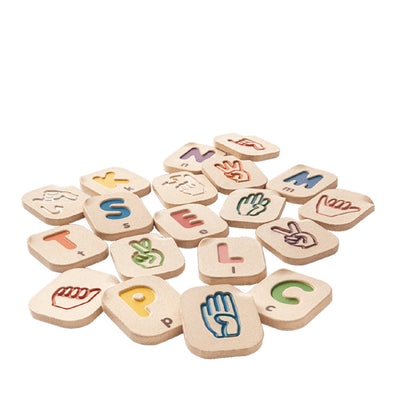 Plan Toys Hand Sign Alphabet A-Z