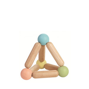 Plan Toys Triangle Clutching Toy – Pastel