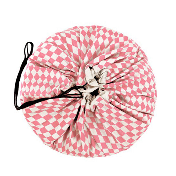 Play and Go Toy Storage Bag - Diamond Pink