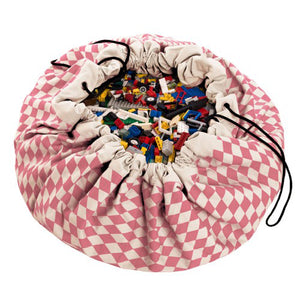 Play and Go Toy Storage Bag - Diamond Pink