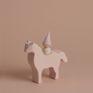Raduga Grëz Unicorn with Gnome – Pink