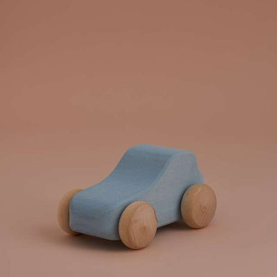 Raduga Grëz Wooden Toy Car – Light Blue