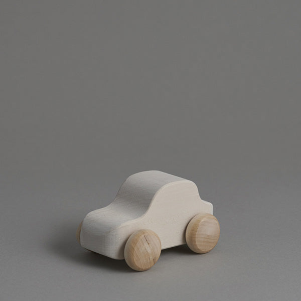 Raduga Grëz Wooden Toy Car – White