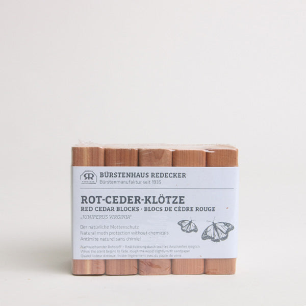 Redecker Red Cedar Blocks - 5 pcs