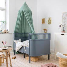 Sebra Bed Baby and Junior - Forest Lake Blue