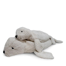 Senger Naturwelt Cuddly Animal / Heat Cushion - Seal White Small