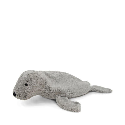 Senger Naturwelt Cuddly Animal / Heat Cushion - Seal Grey Small