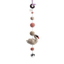 Sew Heart Felt Decorative Pom Pom Mobile - Odette Swan